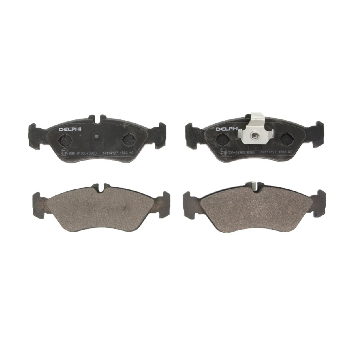 Für DELPHI LOCKHEED HAMULCE LP1596 BRAKE PAD AXLE SET Mercedes - Bild 6