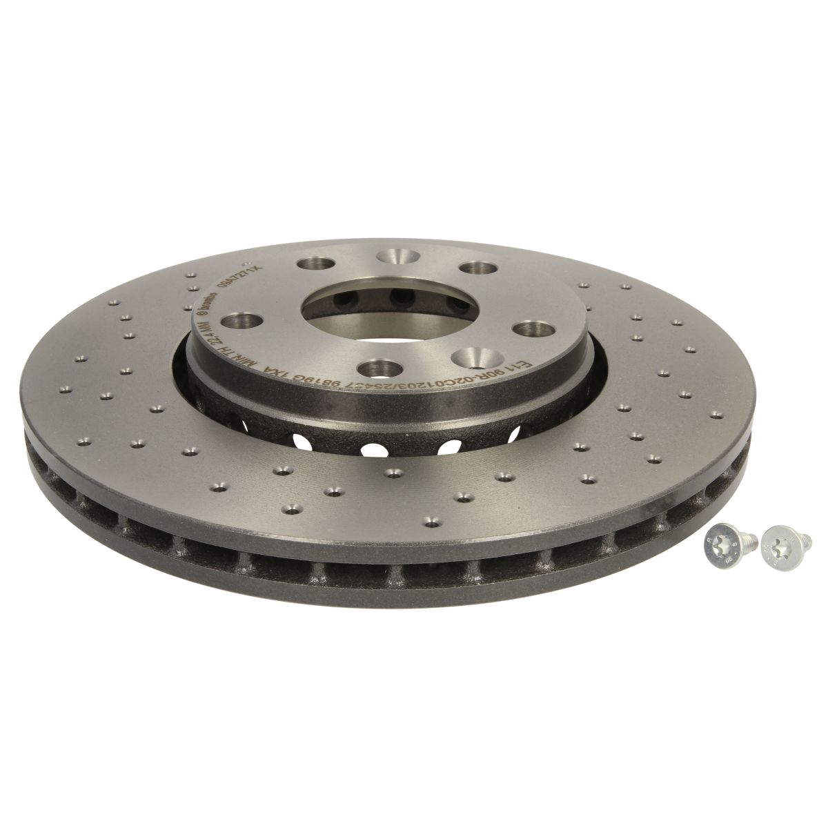 Bremsscheibe BREMBO XTRA LINE BREMBO 09.A727.1X, 1 Stück - Dacia ...