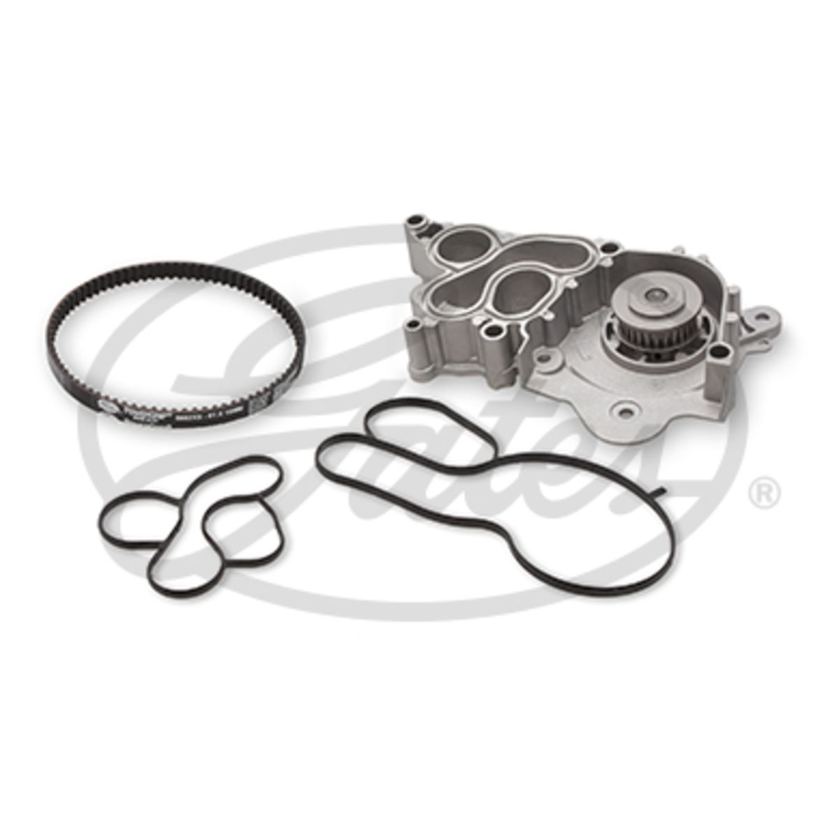 Image of Waterpomp + PowerGrip distributieriem set