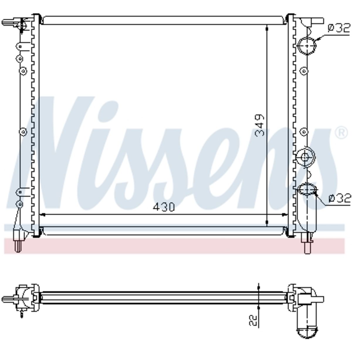 Image of Radiator, motorkoeling
