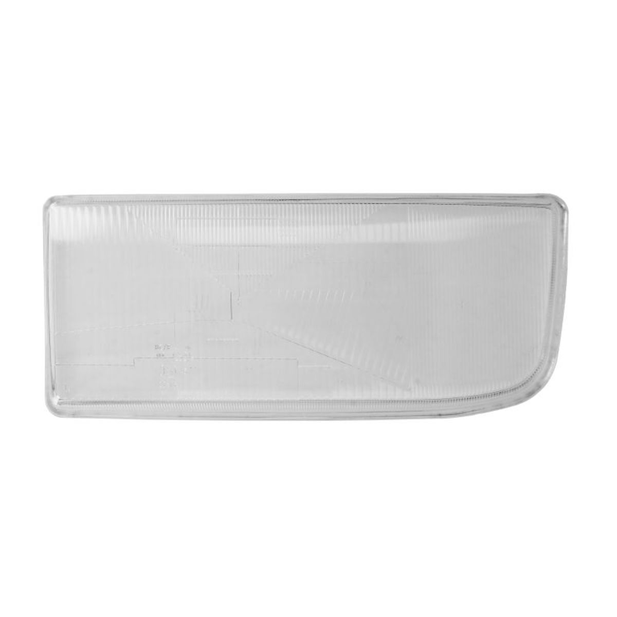 Image of Lampglas, positielicht   links
