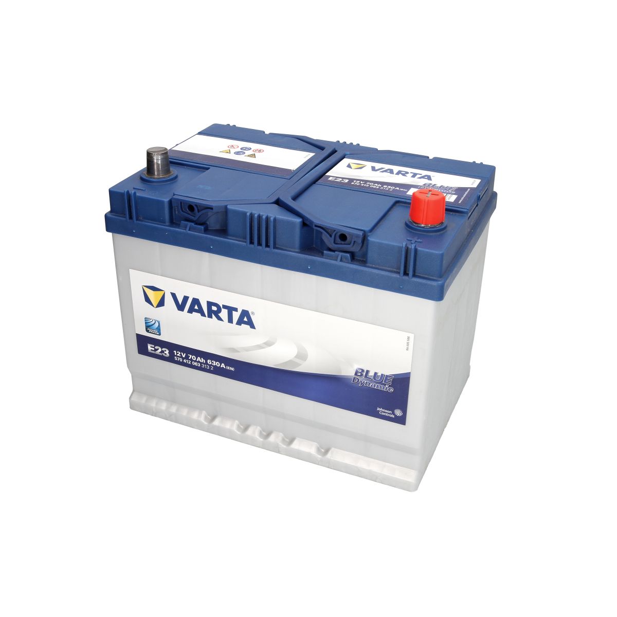 Аккумулятор varta 70ah 630a