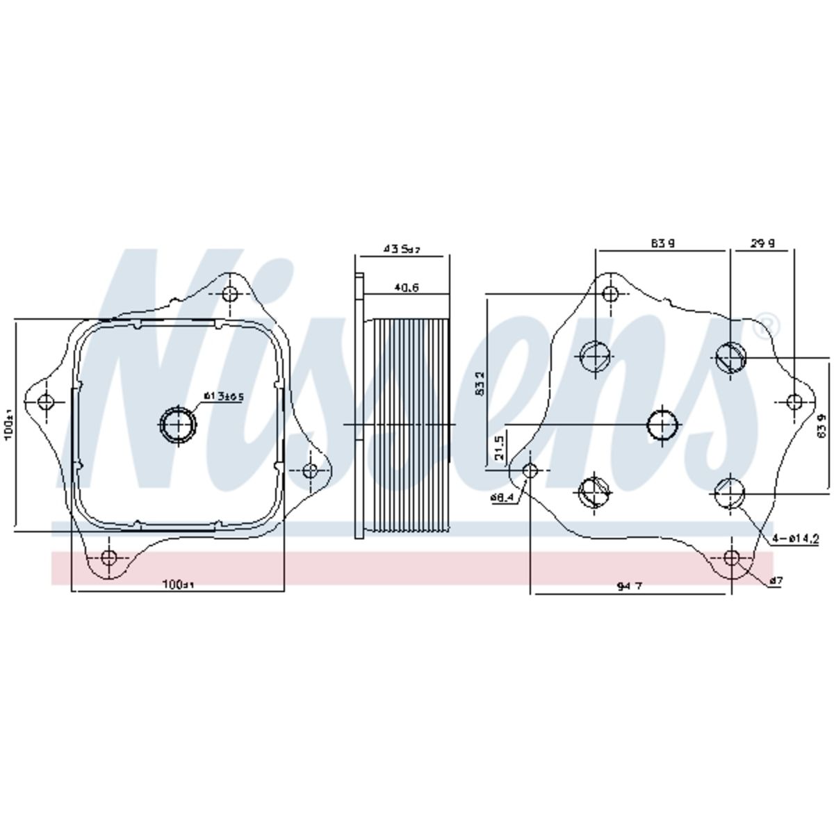 Image of Olie radiator, motorolie
