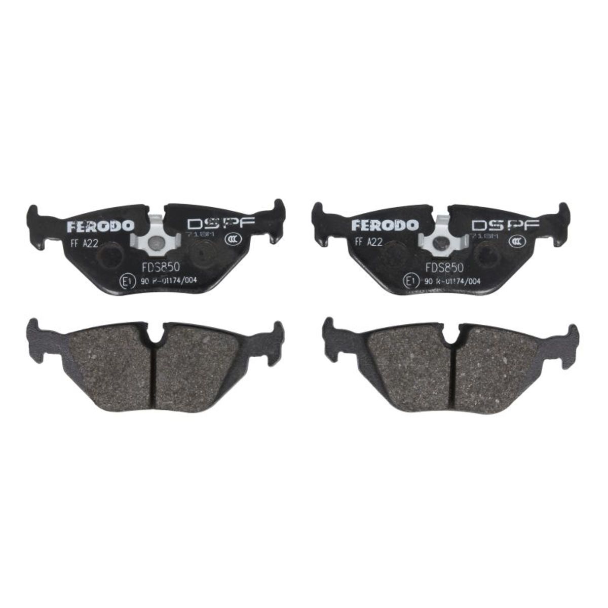 Jeu de plaquettes de frein FERODO Performance FDS850, arrière