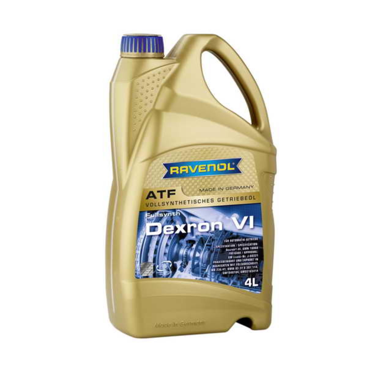 Huile de transmission RAVENOL 1211105 ATF DEXRON VI 4L