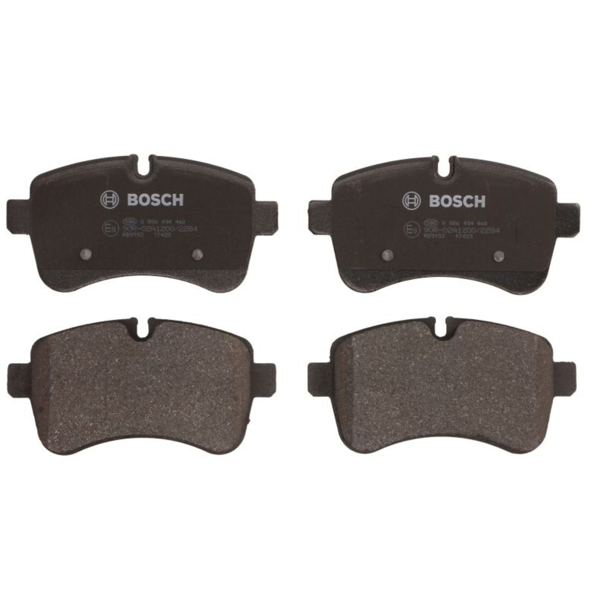 Bosch Jeu De Plaquettes De Frein 0 986 494 460, Arrière