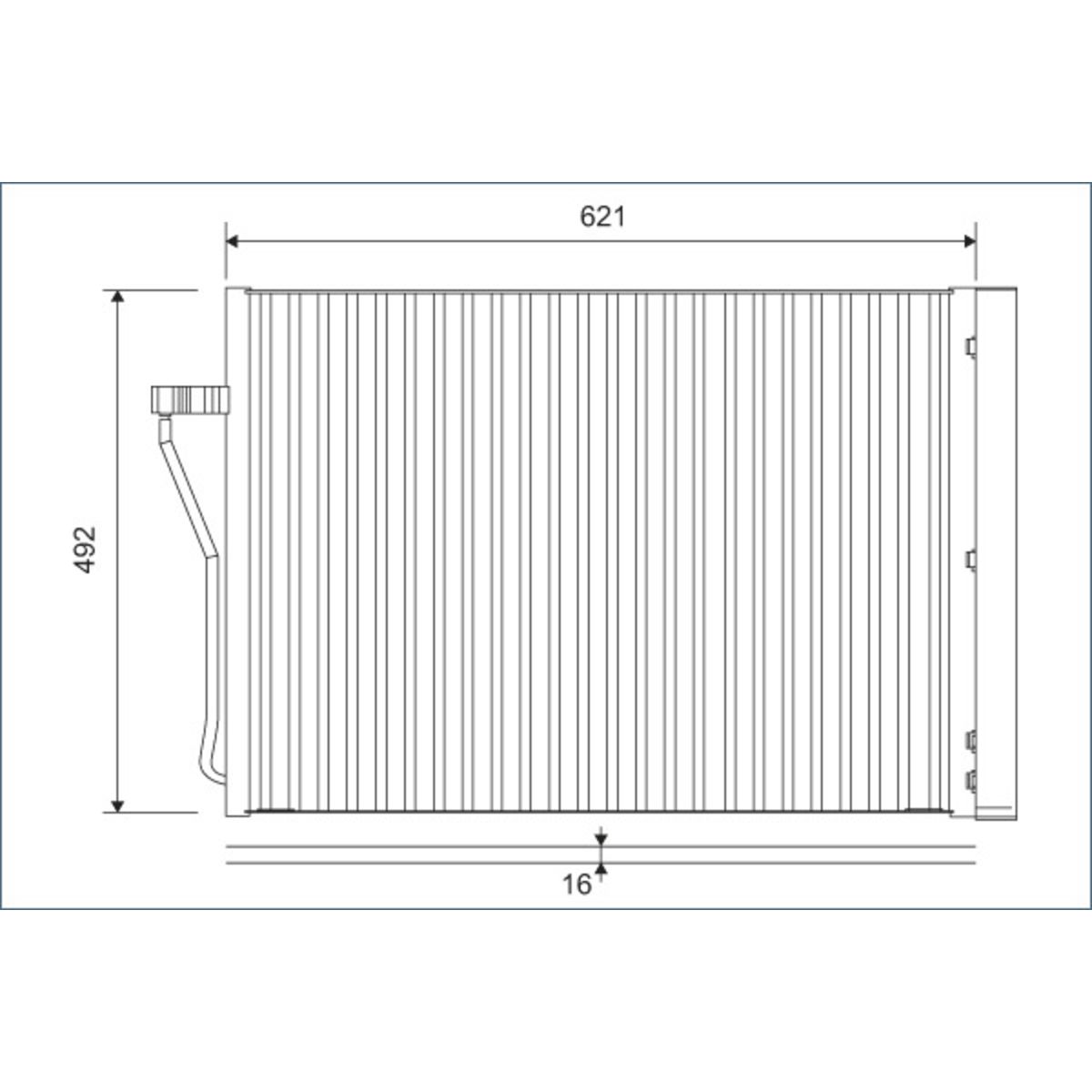 Image of Condensator, airconditioning