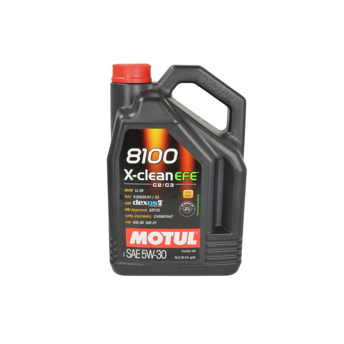 Huile moteur MOTUL 8100 X-Clean EFE 5W30 5L