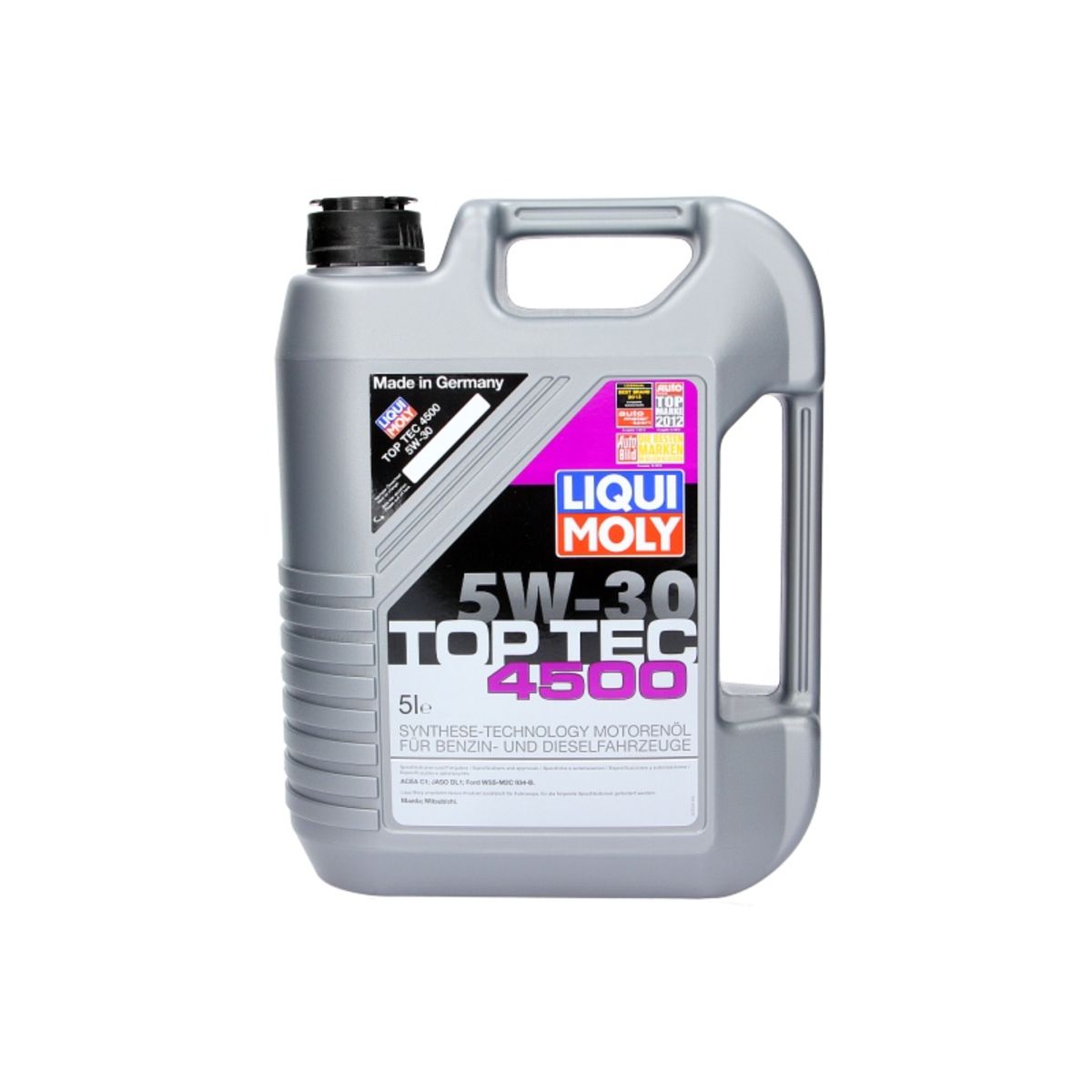 Huile moteur LIQUI MOLY TopTec 4500 5W30 5L