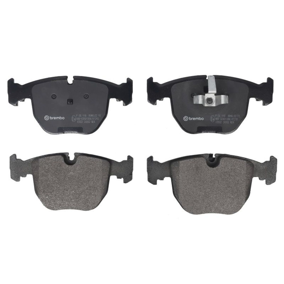 Brembo Bremsbelagsatz P 06 118