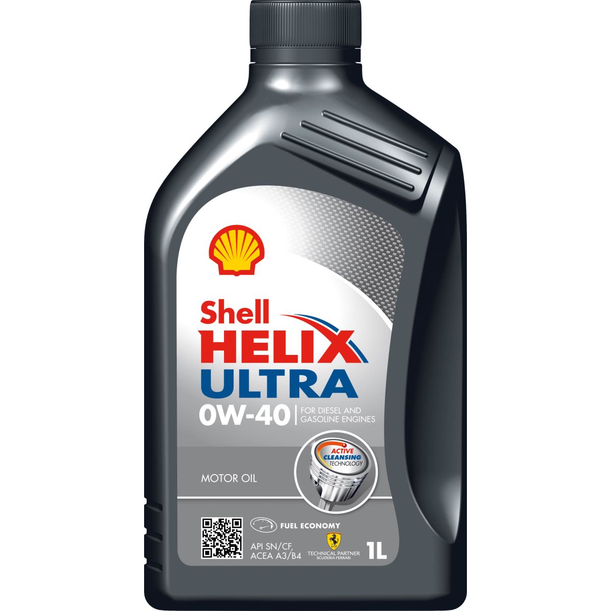 Huile moteur SHELL Helix Ultra 0W40, 1L