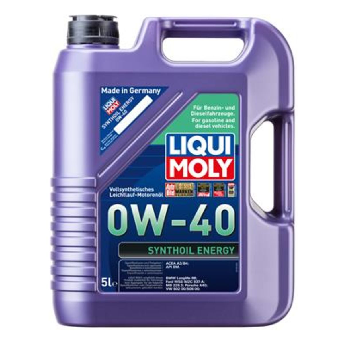 Huile moteur LIQUI MOLY 9515 Synthoil ENERGY 0W40 5L