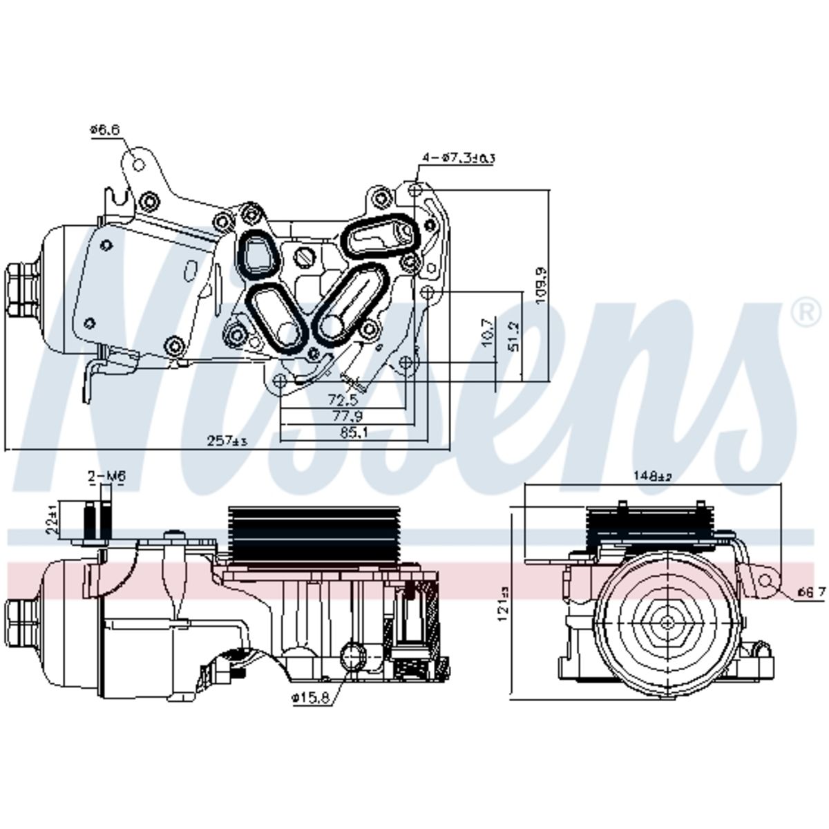 Image of Olie radiator, motorolie