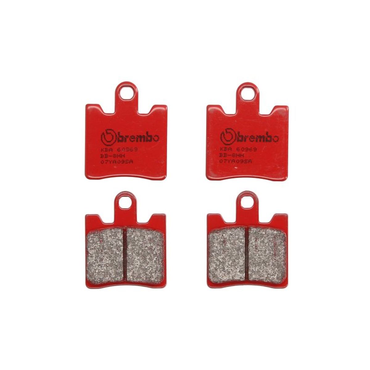 Bremsbelagsatz BREMBO 07YA09SA, Vorne