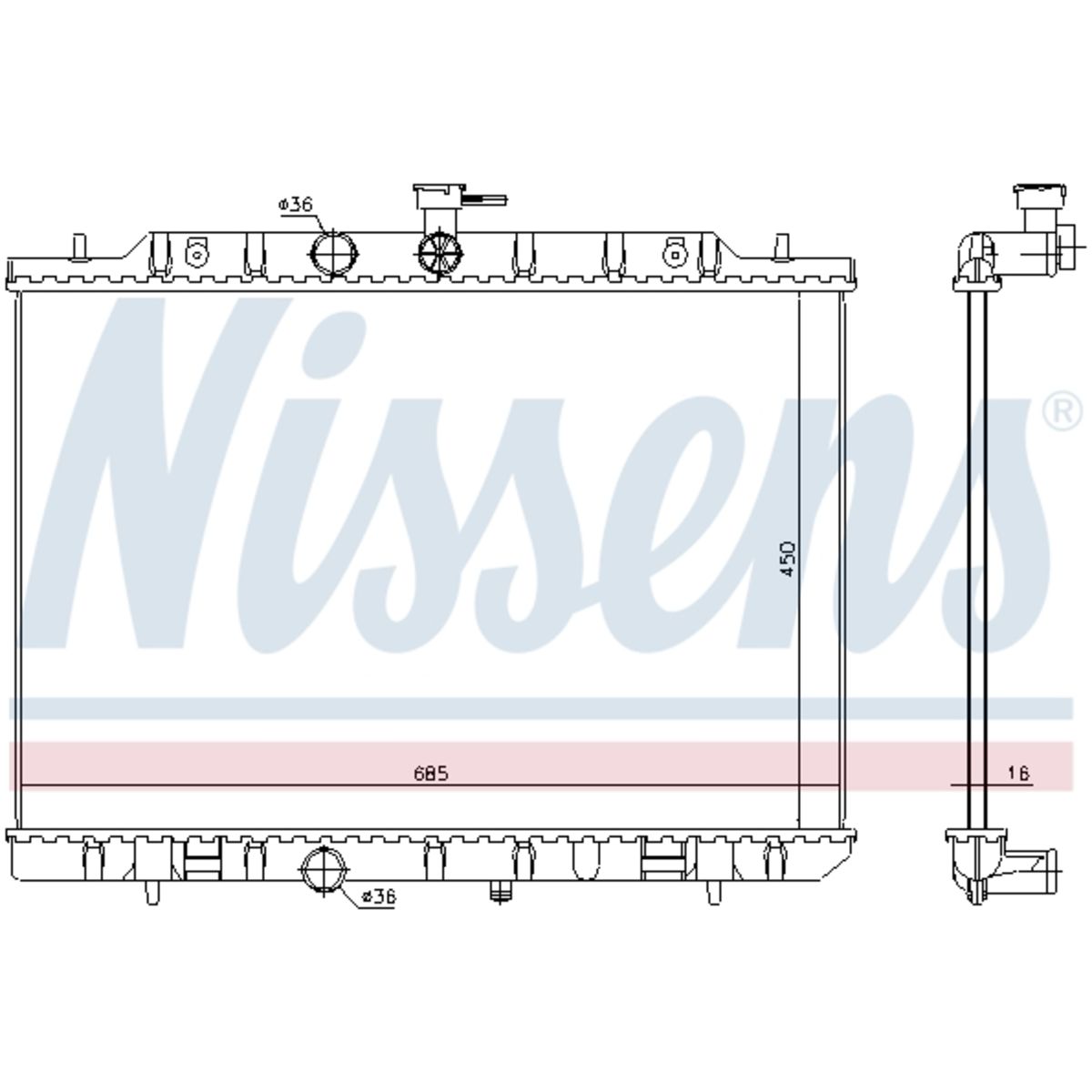 Image of Radiator, motorkoeling