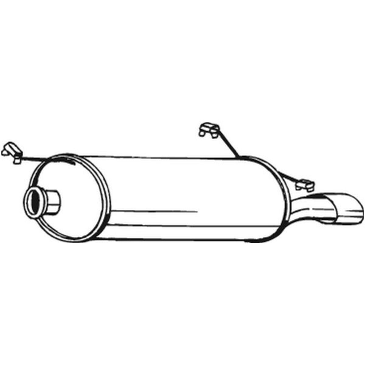 Image of Geluiddemper achter  135-661