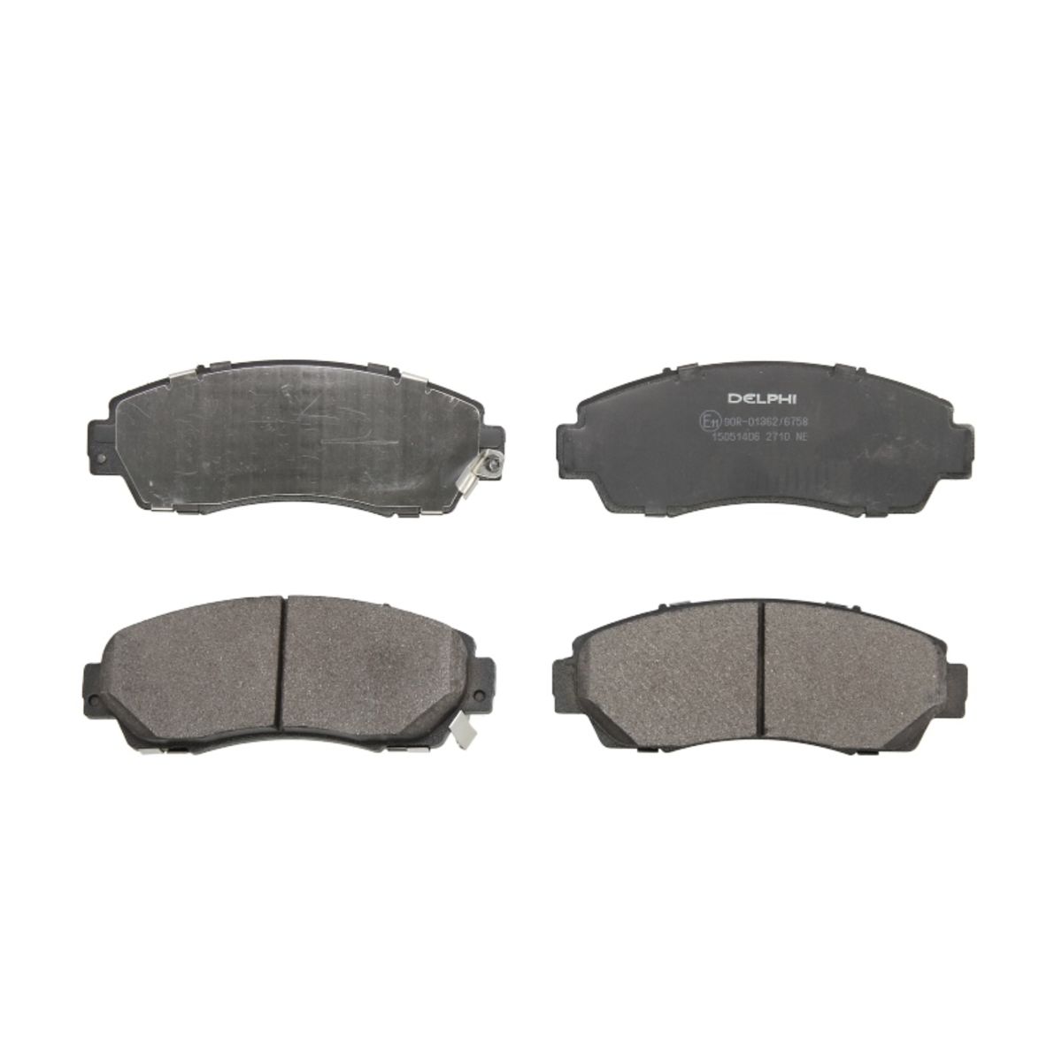 Delphi Set Di Pastiglie Freno Lp2710, Anteriore