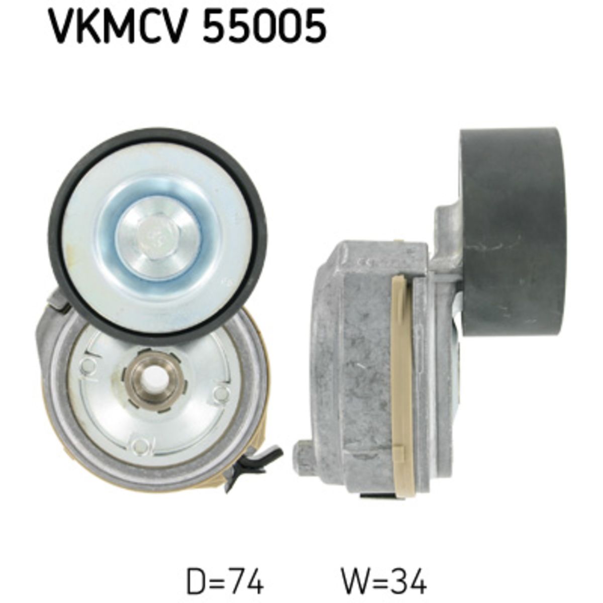 Image of Spanpoelie, V-riem