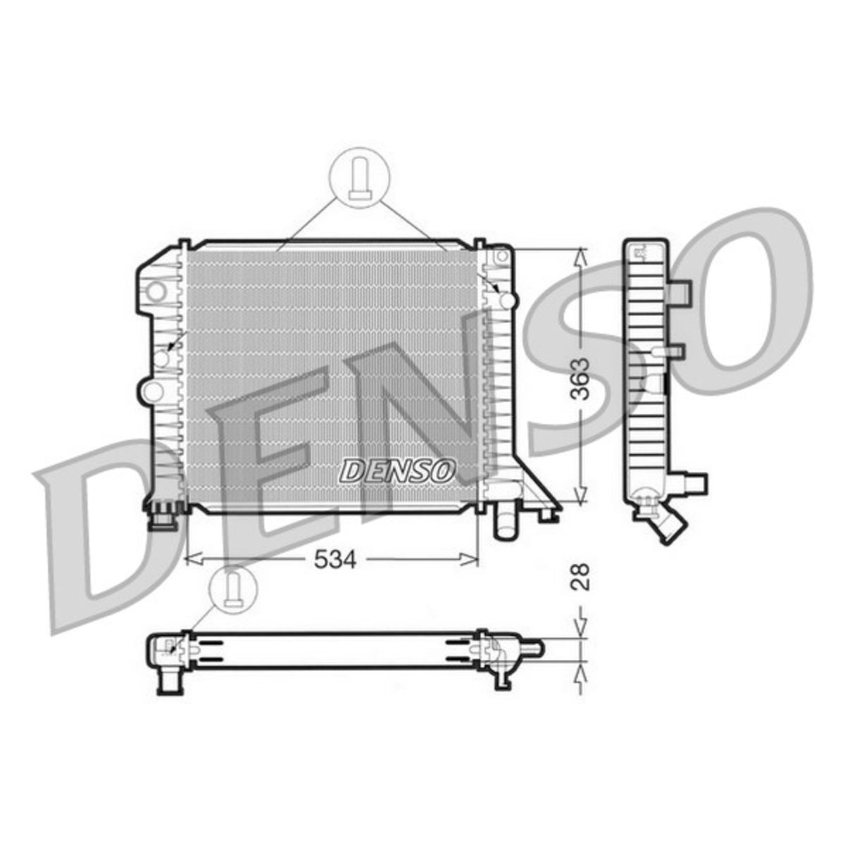 Image of Radiator, motorkoeling