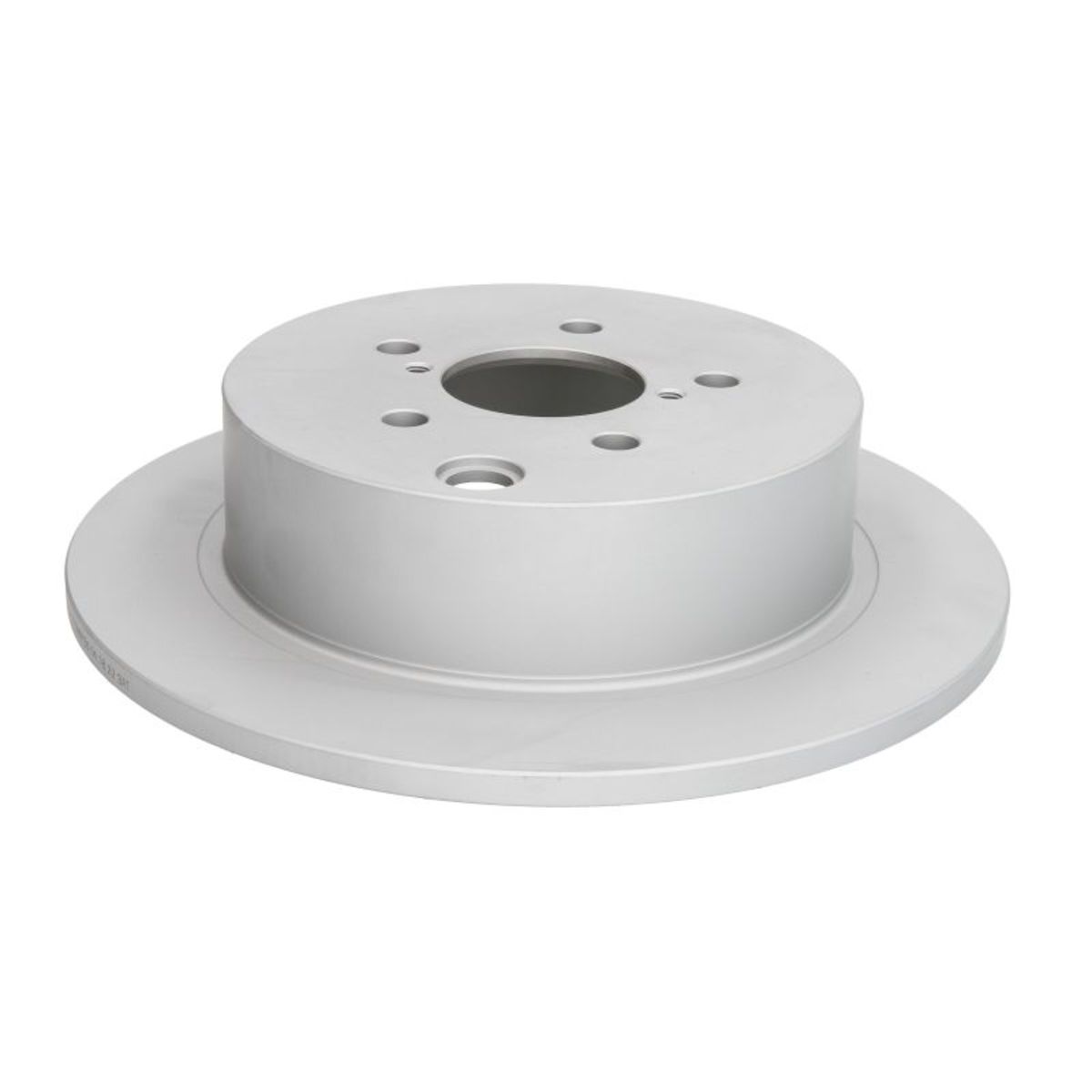 Disque de frein ATE 24.0110-0384.1 arrière, plein, 1 pièce
