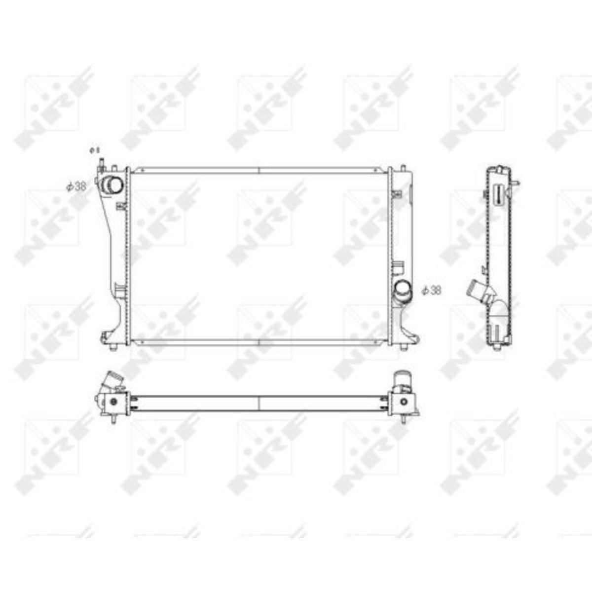Image of Radiator, motorkoeling
