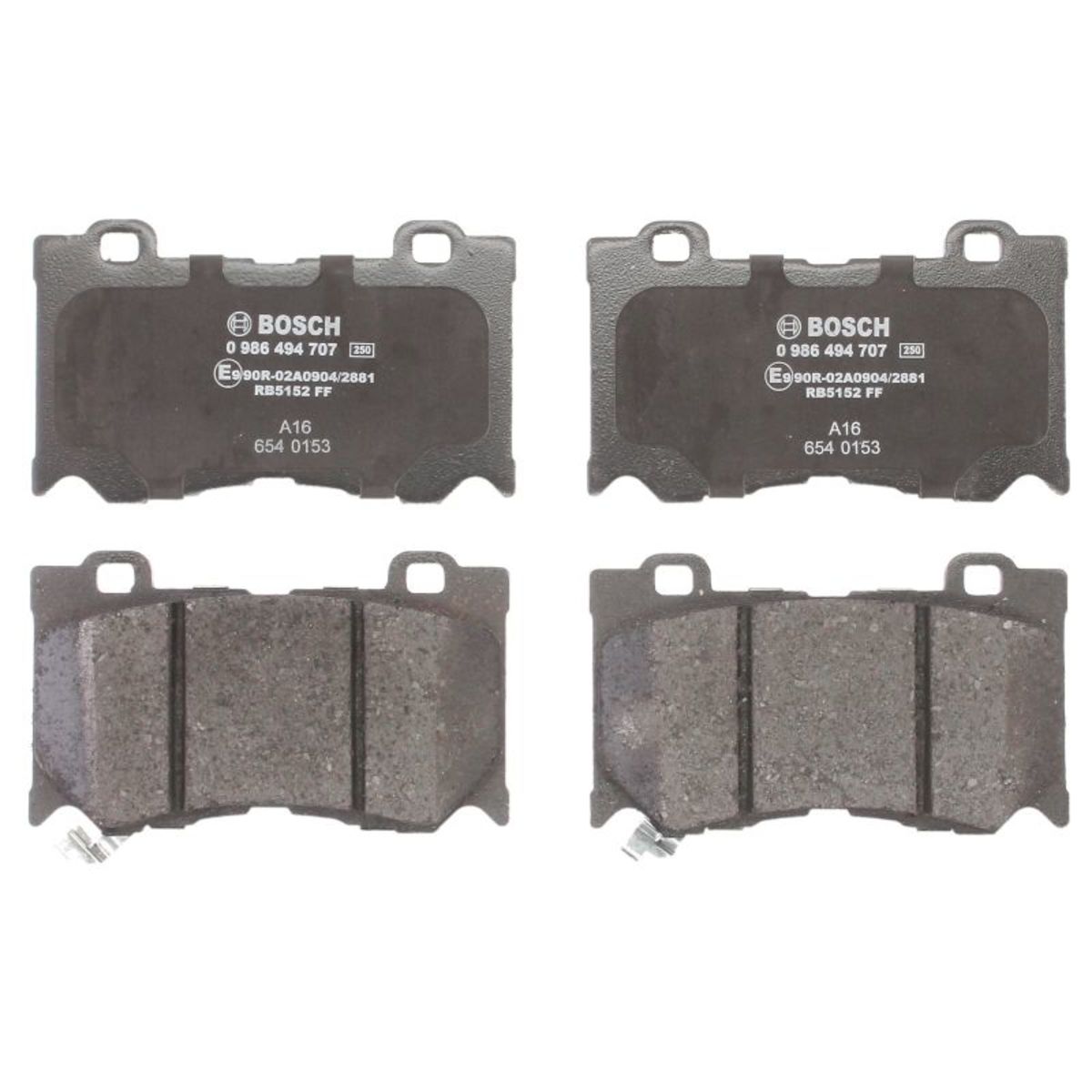 Bosch Jeu De Plaquettes De Frein 0 986 494 707, Avant