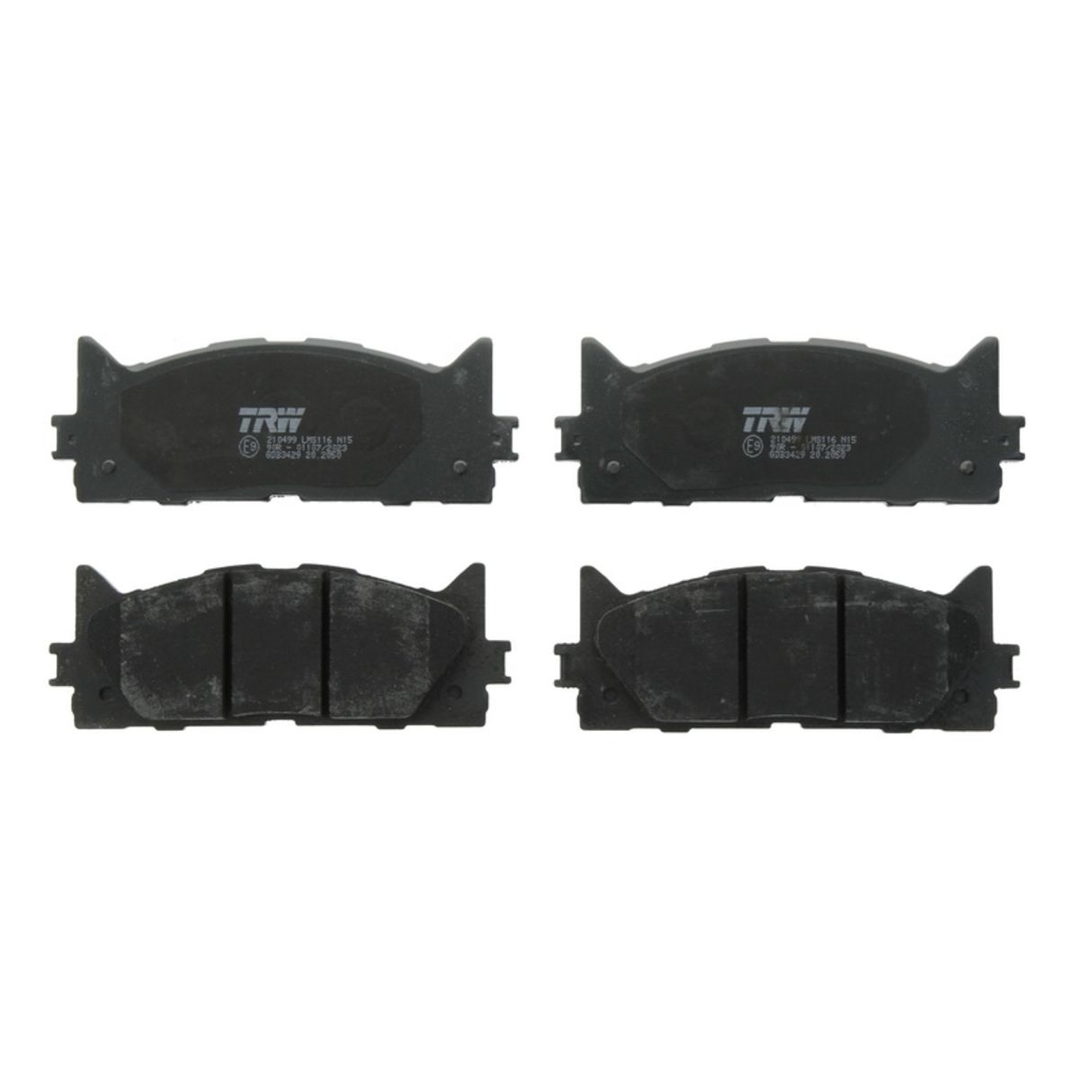 Trw Set Di Pastiglie Freno Gdb3429, Anteriore