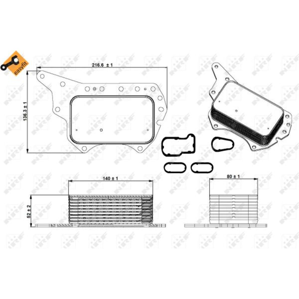 Image of Olie radiator, motorolie