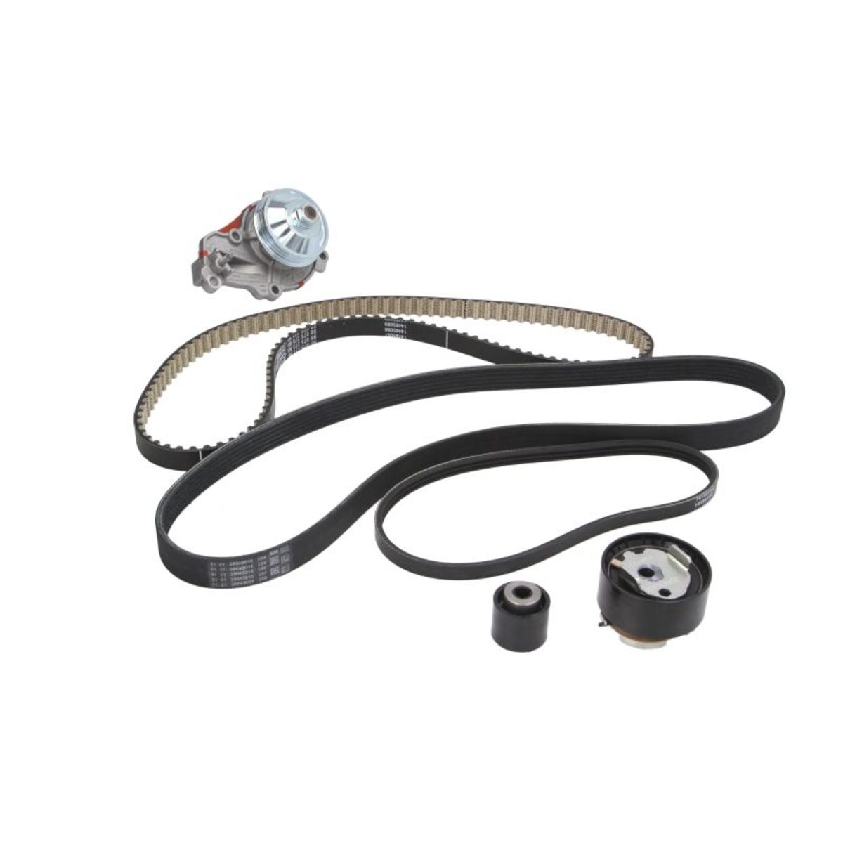 Pompe à eau + kit de courroie de distribution HEPU PK09080 pour Citroen