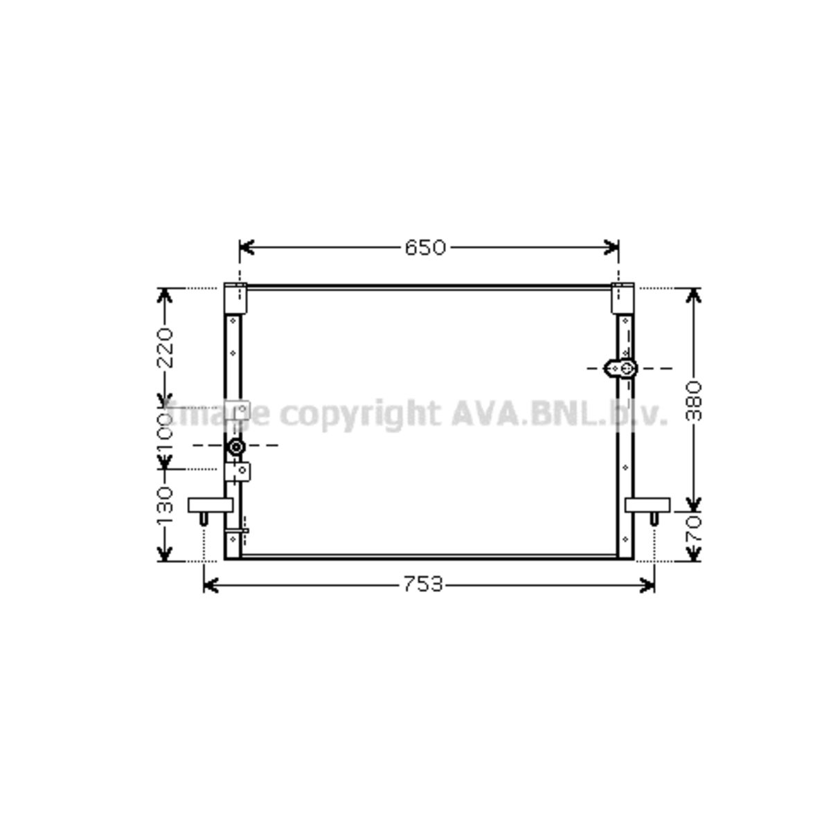 Image of Condensator, airconditioning