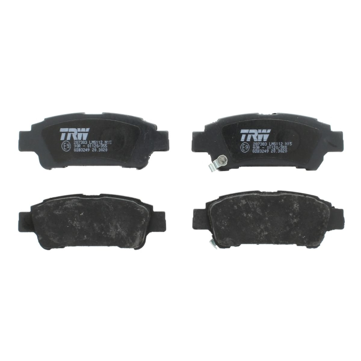 Trw Set Di Pastiglie Freno Gdb3249, Posteriore
