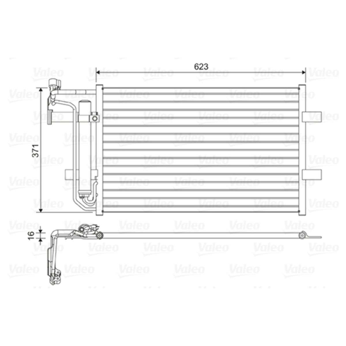 Image of Condensator, airconditioning