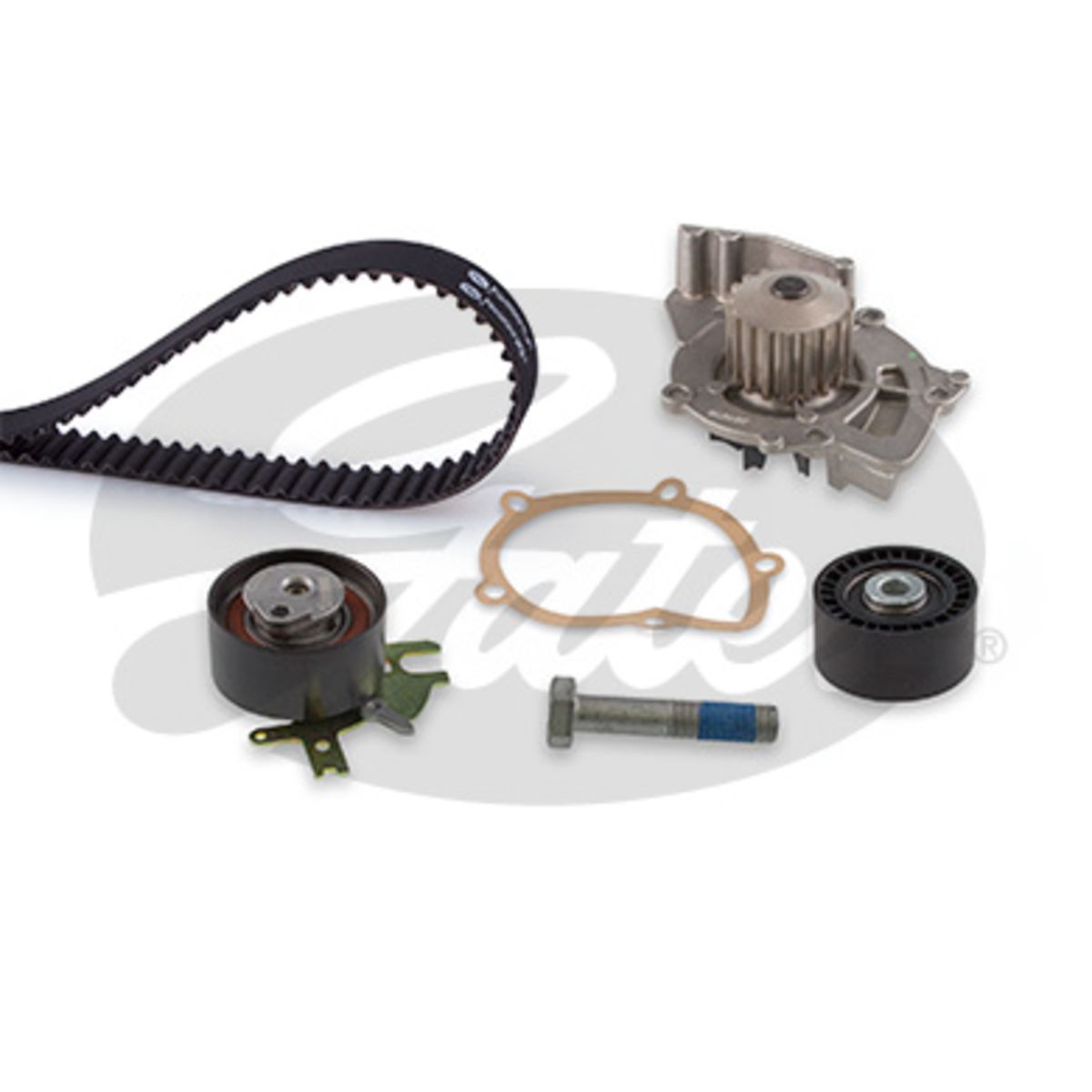 Image of Waterpomp + PowerGrip distributieriem set