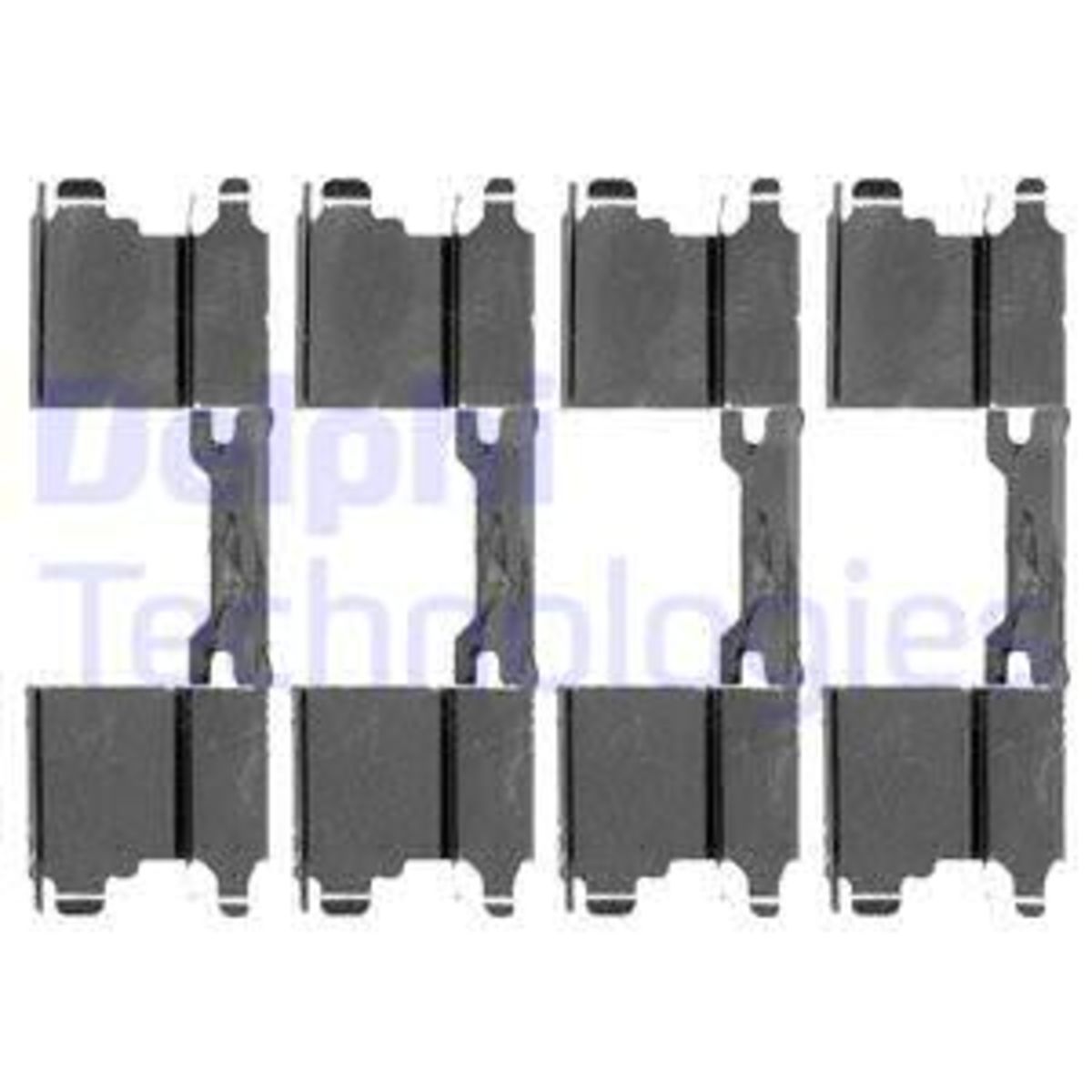 Delphi Toebehorenset, schijfremblok  LX0502