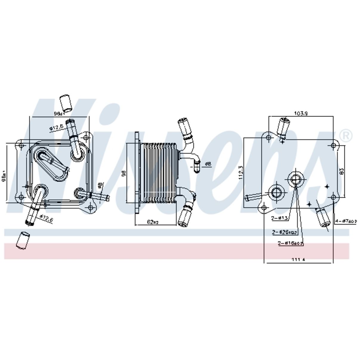 Image of Olie radiator, motorolie