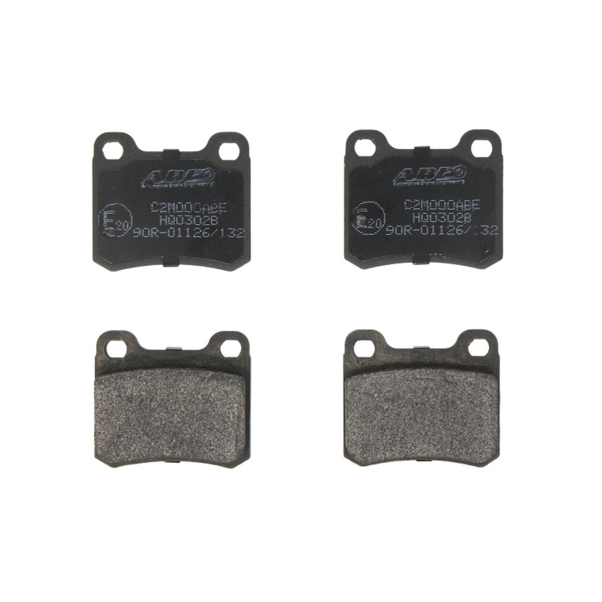 Image of Remblokset  C2M000, achter