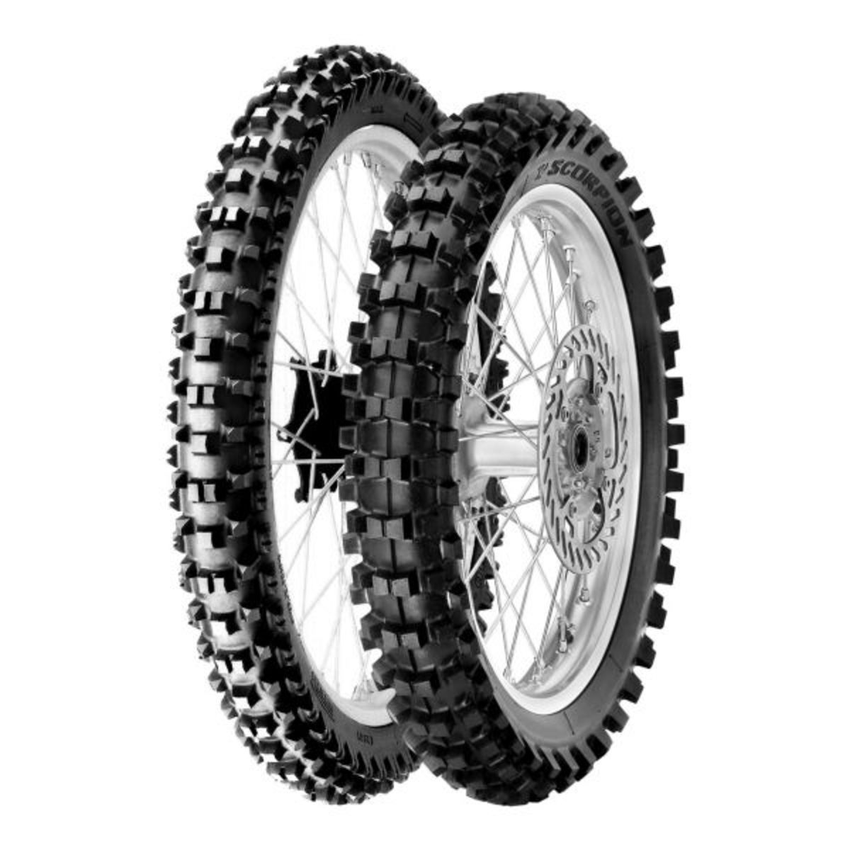 PIRELLI SCORPION XC MID SOFT 120/100-18 TT, Motorradreifen hinten