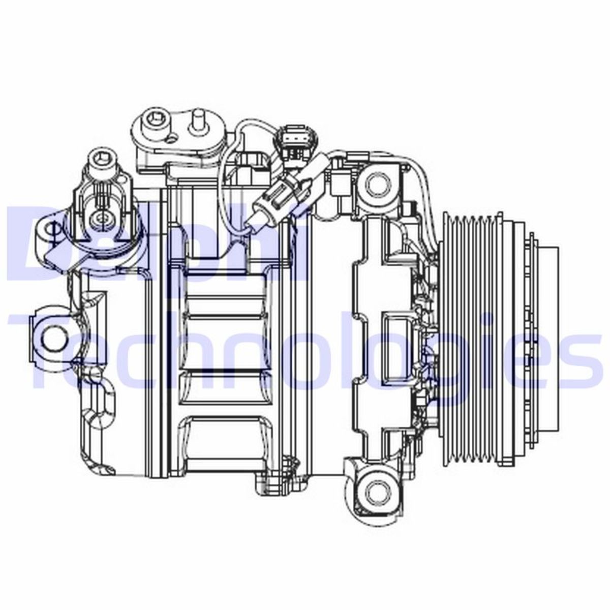 Delphi Compressore Aria Condizionata Cs20547