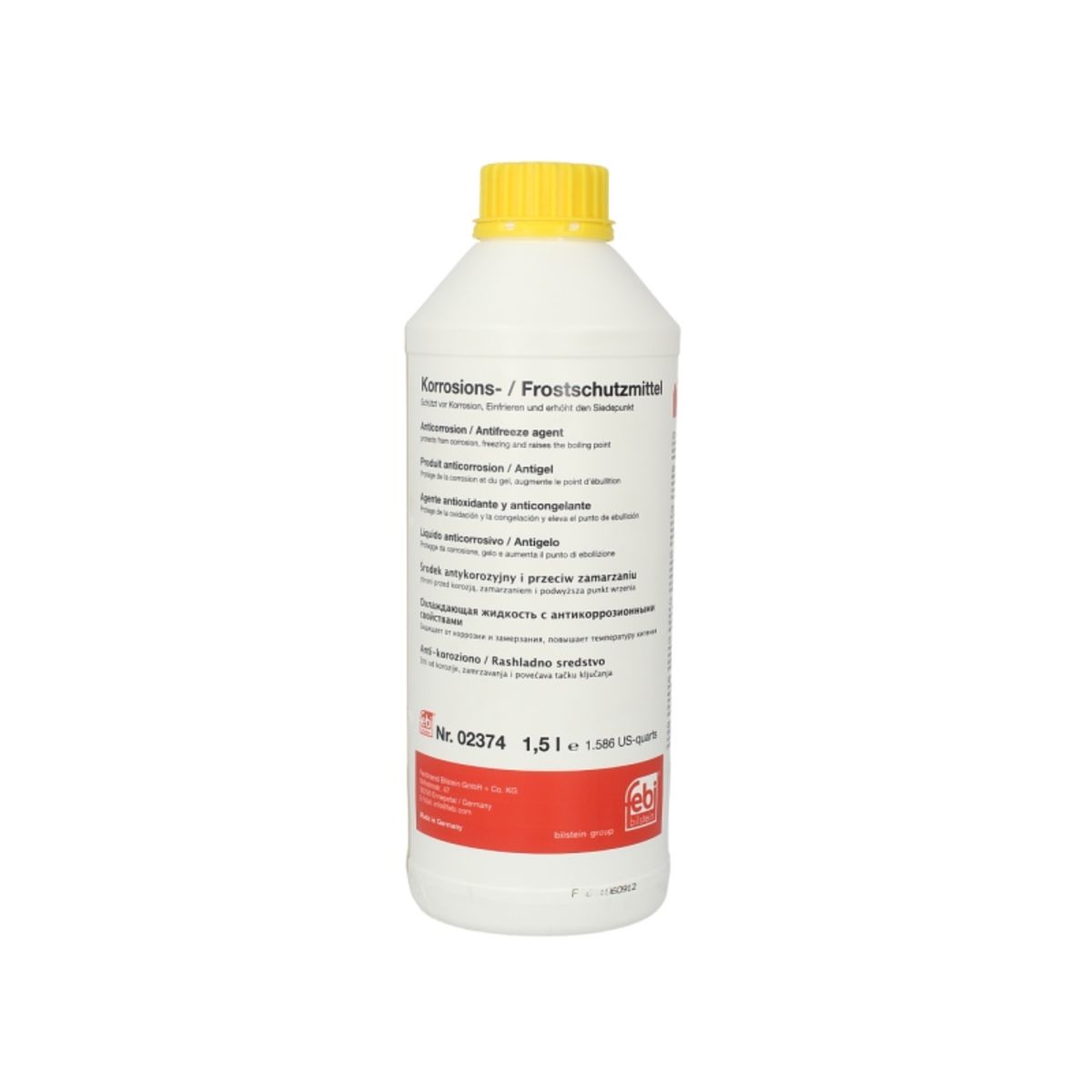 Liquide de refroidissement concentré Type G11 FEBI BILSTEIN 02374 1,5L
