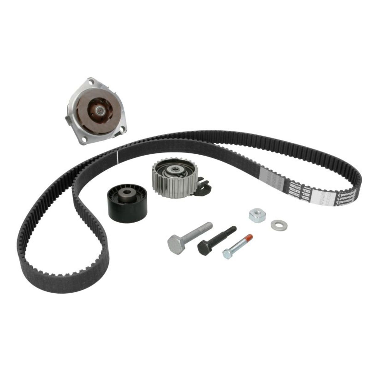Image of Waterpomp+distributieriem set CONTINENTAL