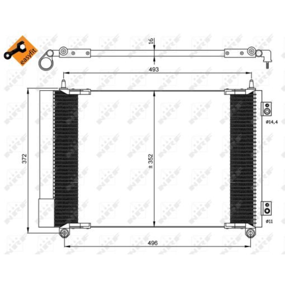 Condensor, airconditioning