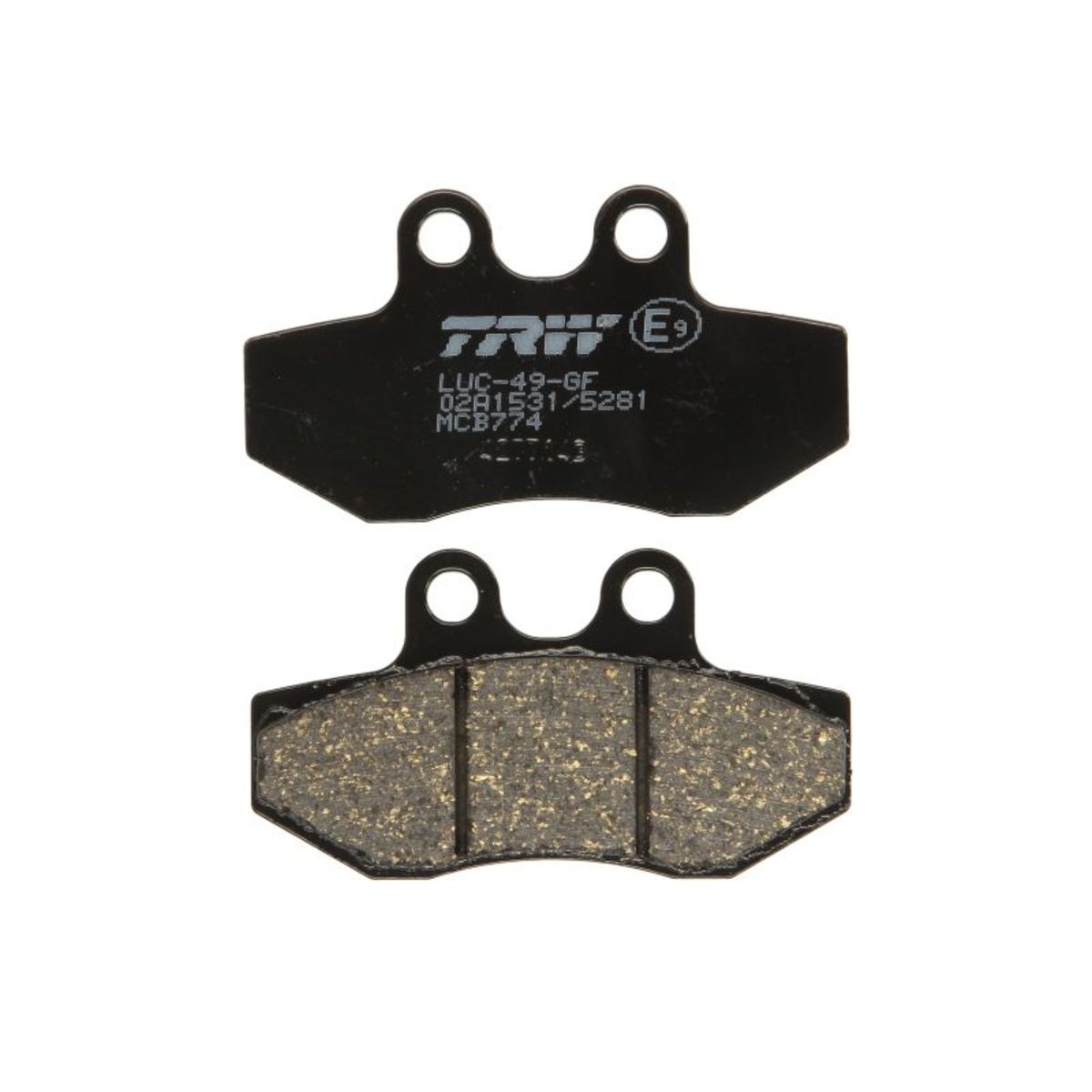 Trw Set Di Pastiglie Freno Mcb774