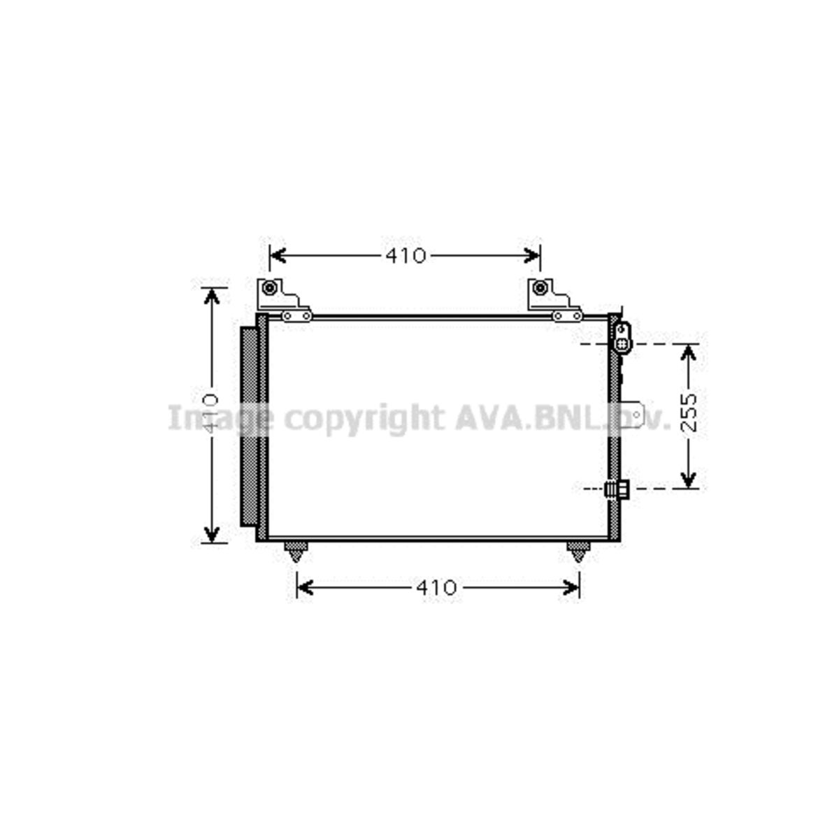 Image of Condensator, airconditioning   AVA