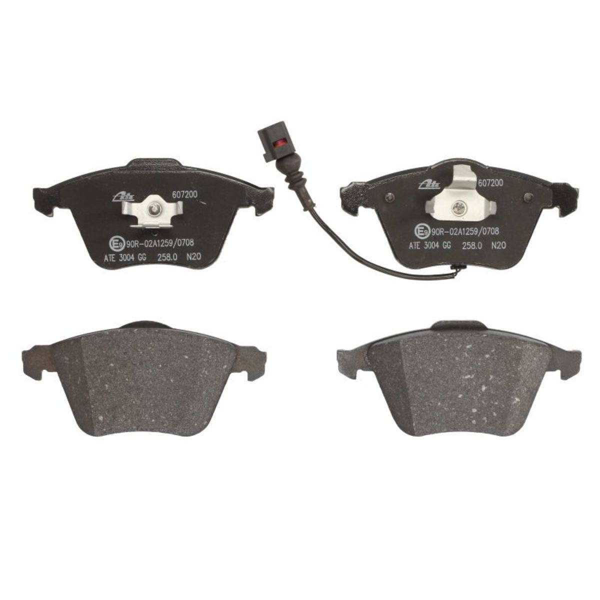 ATE 13.0460-7200.2 Kit pastiglie freno Con contatto segnalazione usura - Immagine 6