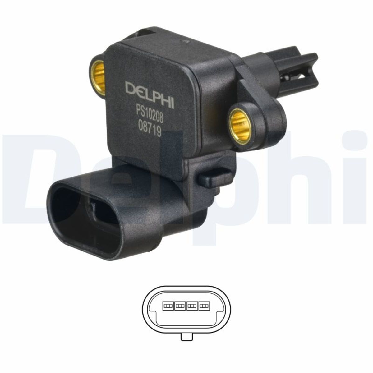 Delphi Sensor, Saugrohrdruck Ps10208
