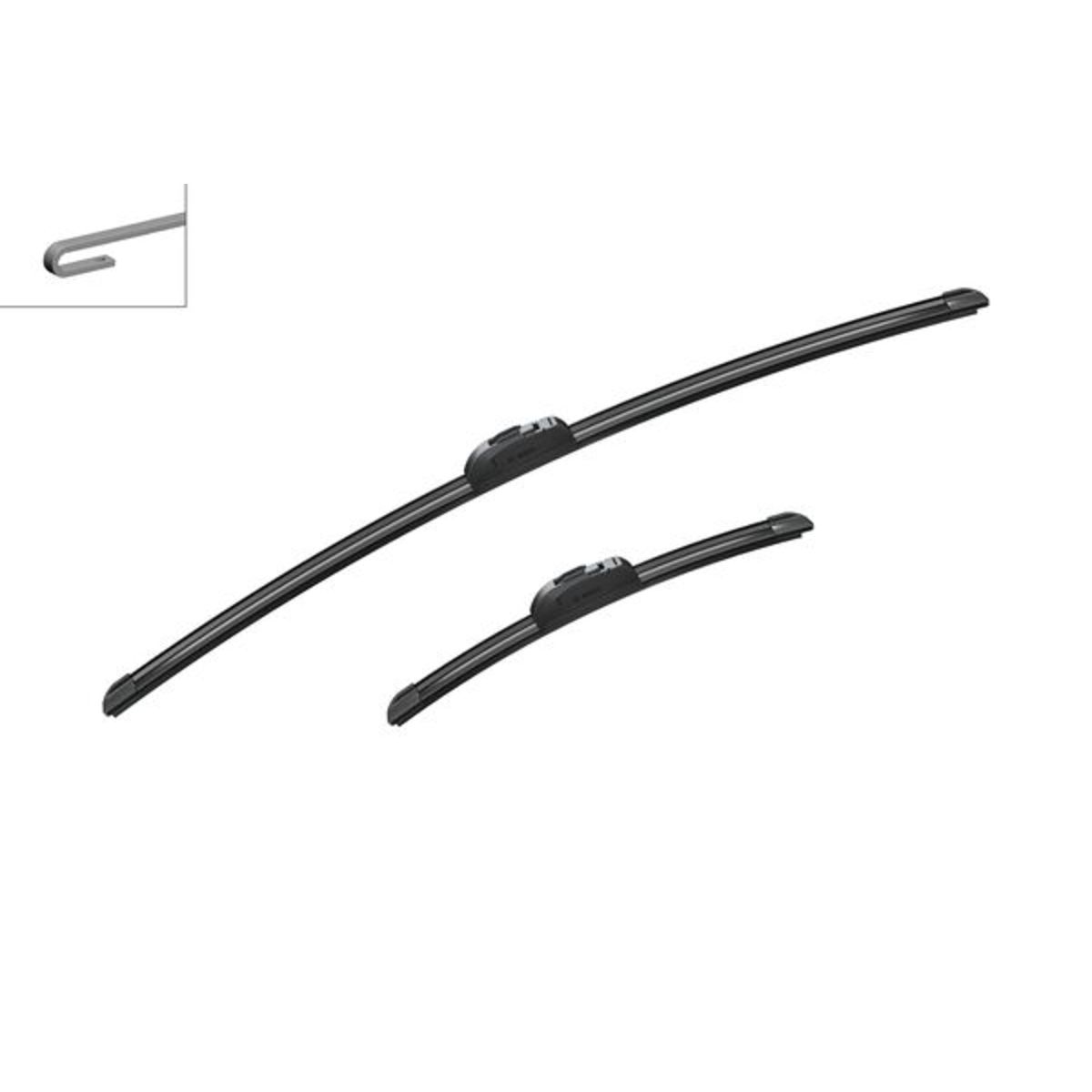 Valeo First Spazzola Tergicristallo Ibrida 400mm FH40 | Tecnologia Avanzata, Silenziosa E Aerodinamica Per Auto