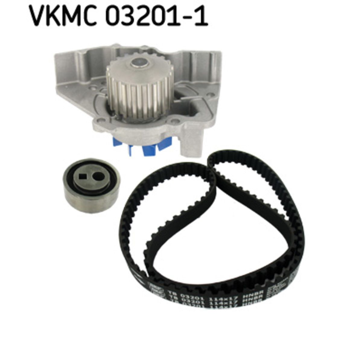 Image of Waterpomp+distributieriem set