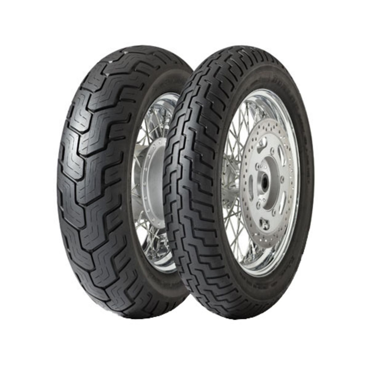 DUNLOP D404 130/90-15 TL, Motorradreifen hinten