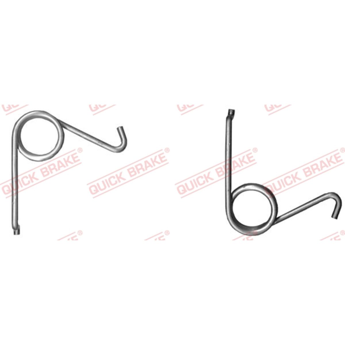 Image of Reparatieset, parkeerremhendel (remklauw)