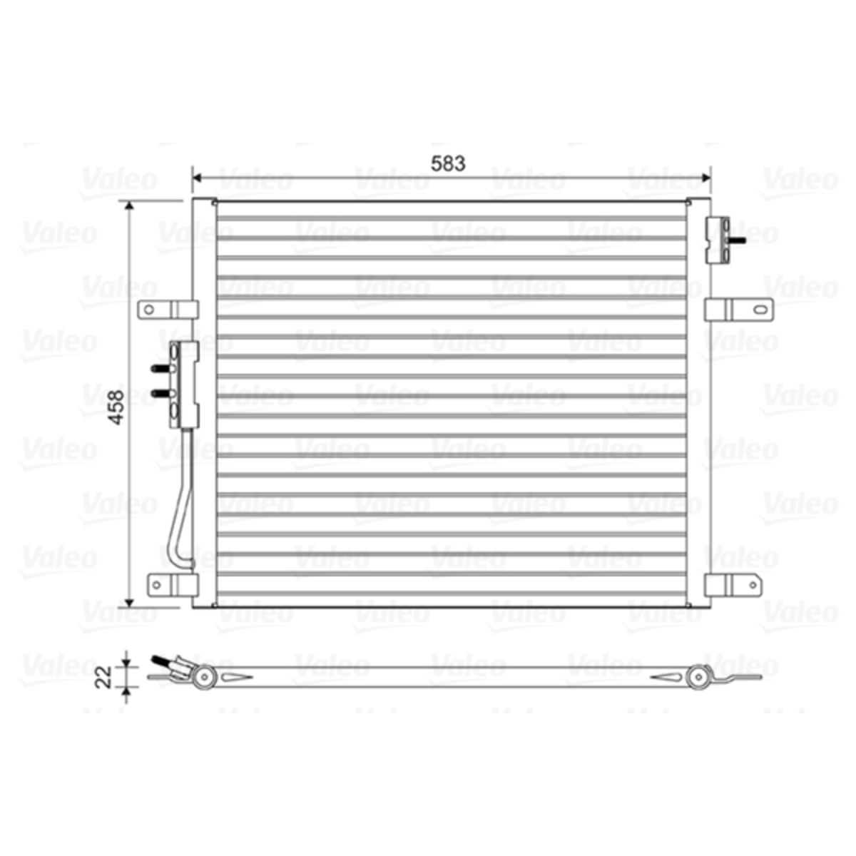 Image of Condensator, airconditioning